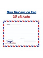 Bao thư bưu điện sọc có keo